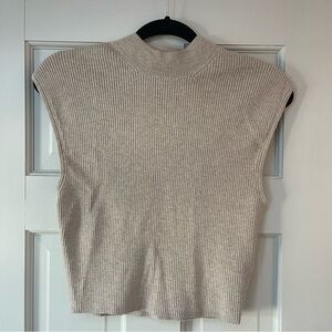 & Other Stories Sleeveless Ribbed Knit Top